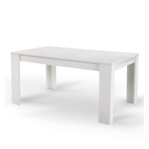 TEMPO KONDELA Tomy jedálenský stôl 140x80 cm biela