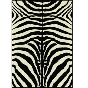 TEMPO KONDELA Arwen koberec 200x250 cm vzor zebra