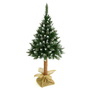 NABBI Christee 7 vianočný stromček na pni 160 cm zelená / biela