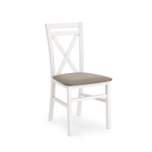 HALMAR Dariusz jedálenská stolička biela / hnedá