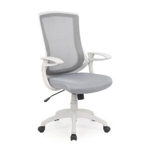 HALMAR Igor kancelárska stolička s podrúčkami sivá / svetlosivá