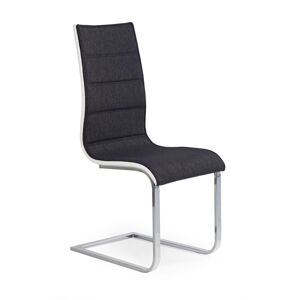 HALMAR K105 jedálenská stolička grafit / biela