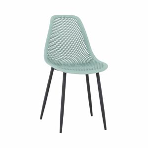 Jedálenská stolička Tegra - zelená / čierna