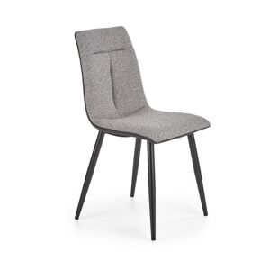 HALMAR K374 jedálenská stolička sivá / čierna
