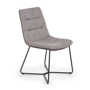 Jedálenská stolička K403 - sivá / čierna