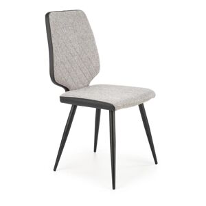 HALMAR K424 jedálenská stolička sivá / čierna