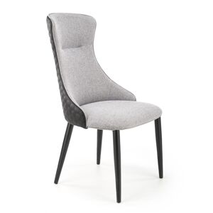 HALMAR K434 jedálenská stolička sivá / čierna