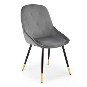 HALMAR K437 jedálenská stolička sivá / čierna