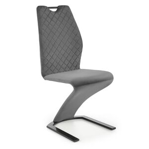 HALMAR K442 jedálenská stolička sivá / čierna