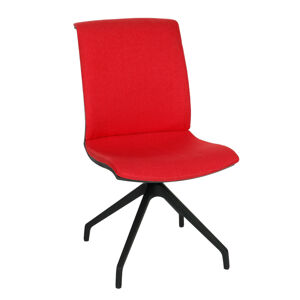 NABBI Libon Cross BT konferenčná stolička červená / čierna