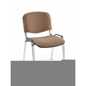 NOWY STYL Iso Chróm konferenčná stolička chrómová / béžová (C4)