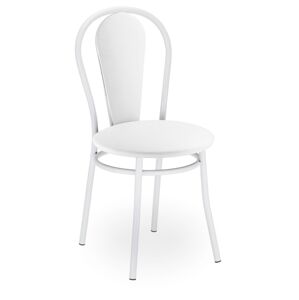 NOWY STYL Tulipan Plus jedálenská stolička biela / biela (V01)