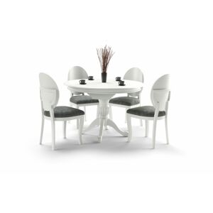 HALMAR William rustikálny rozkladací jedálenský stôl biela