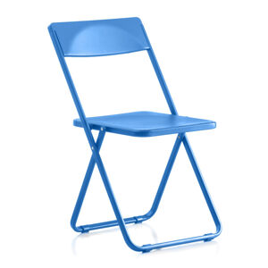 NABBI Smily skladacia stolička modrá