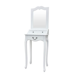TEMPO KONDELA Gino toaletný stolík biela